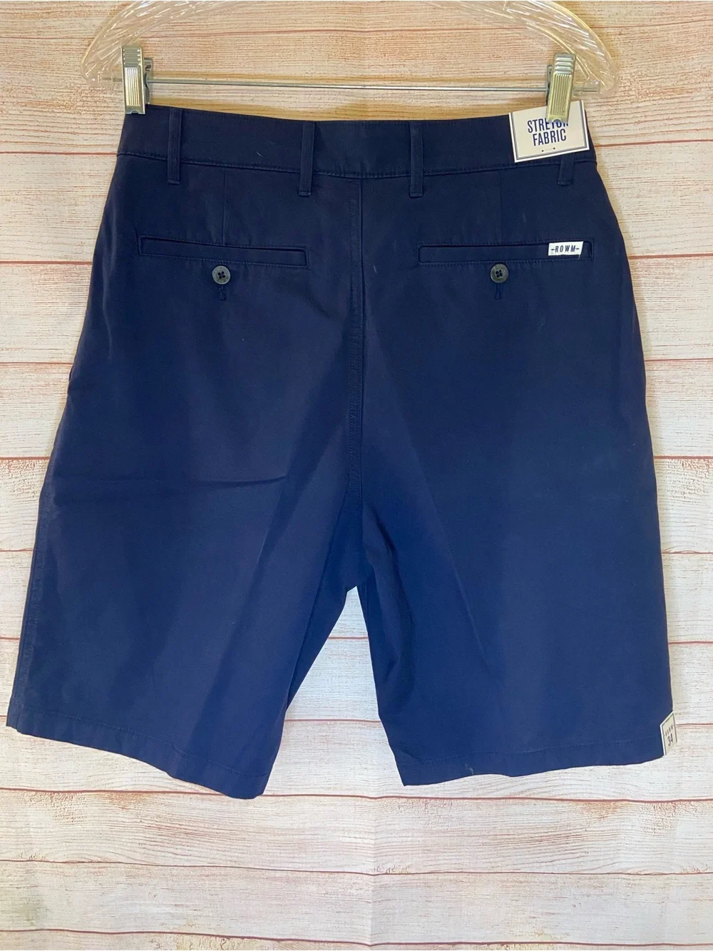 ROWN Stretch Fabric Shorts Size 24 NEW